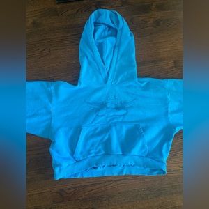 Boys lie cropped hoodie